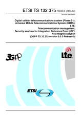 Standard ETSI TS 132375-V9.0.0 8.2.2010 preview