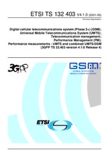 Standard ETSI TS 132403-V4.1.0 30.9.2001 preview
