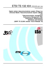 Standard ETSI TS 132404-V10.0.0 27.4.2011 preview