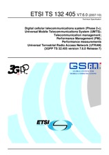 Standard ETSI TS 132405-V7.6.0 17.10.2007 preview