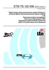 Standard ETSI TS 132408-V8.0.0 29.1.2009 preview