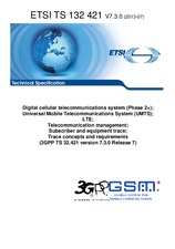 Standard ETSI TS 132421-V7.3.0 10.7.2013 preview