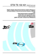 Standard ETSI TS 132421-V9.0.0 8.2.2010 preview