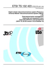 Standard ETSI TS 132423-V10.2.0 7.4.2011 preview