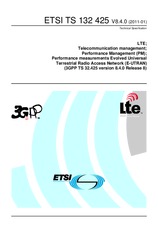 Standard ETSI TS 132425-V8.4.0 14.1.2011 preview