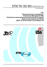 Standard ETSI TS 132425-V10.5.0 28.6.2011 preview