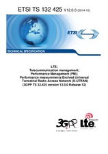 Standard ETSI TS 132425-V12.0.0 27.10.2014 preview