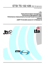 Standard ETSI TS 132426-V9.1.0 29.1.2010 preview