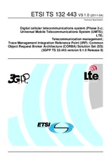 Standard ETSI TS 132443-V9.1.0 27.4.2011 preview