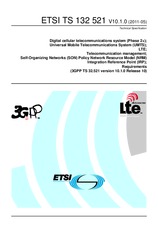 Standard ETSI TS 132521-V10.1.0 10.5.2011 preview