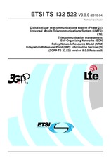 Standard ETSI TS 132522-V9.0.0 16.4.2010 preview