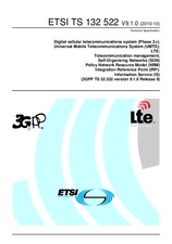 Standard ETSI TS 132522-V9.1.0 20.10.2010 preview