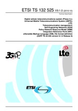 Standard ETSI TS 132525-V9.1.0 18.10.2010 preview