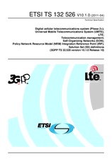 Standard ETSI TS 132526-V10.1.0 7.4.2011 preview