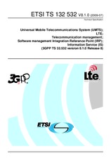 Standard ETSI TS 132532-V8.1.0 20.7.2009 preview