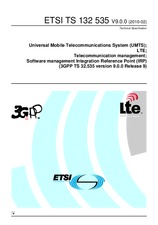 Standard ETSI TS 132535-V9.0.0 18.2.2010 preview