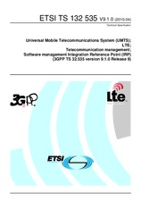 Standard ETSI TS 132535-V9.1.0 16.4.2010 preview