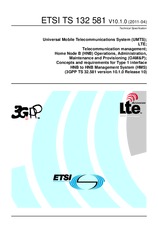 Standard ETSI TS 132581-V10.1.0 7.4.2011 preview