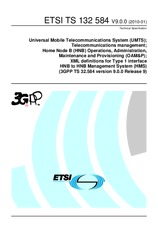 Standard ETSI TS 132584-V9.0.0 29.1.2010 preview
