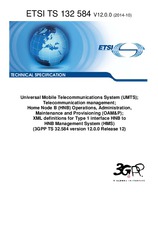 Standard ETSI TS 132584-V12.0.0 24.10.2014 preview