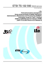 Standard ETSI TS 132592-V9.0.0 16.4.2010 preview