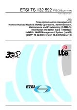 Standard ETSI TS 132592-V10.3.0 7.4.2011 preview