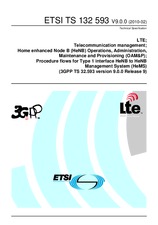 Standard ETSI TS 132593-V9.0.0 18.2.2010 preview