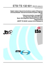 Standard ETSI TS 132601-V8.0.0 28.1.2009 preview