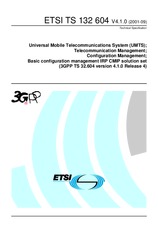 Standard ETSI TS 132604-V4.1.0 30.9.2001 preview
