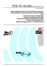 Standard ETSI TS 132606-V10.1.0 10.5.2011 preview