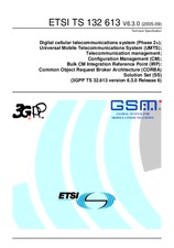 Standard ETSI TS 132613-V6.3.0 30.9.2005 preview
