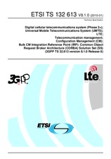 Standard ETSI TS 132613-V8.1.0 29.1.2010 preview
