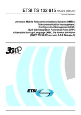 Standard ETSI TS 132615-V5.3.0 31.12.2003 preview