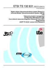 Standard ETSI TS 132631-V8.0.0 29.1.2009 preview