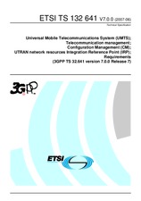 Standard ETSI TS 132641-V7.0.0 29.6.2007 preview
