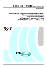Standard ETSI TS 132642-V4.0.0 31.7.2001 preview