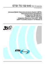 Standard ETSI TS 132642-V4.1.0 30.6.2002 preview