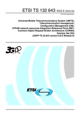 Standard ETSI TS 132643-V6.6.0 30.9.2005 preview