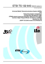 Standard ETSI TS 132643-V8.0.0 29.1.2009 preview