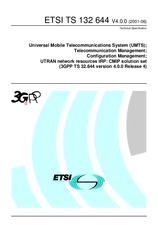 Standard ETSI TS 132644-V4.0.0 31.7.2001 preview