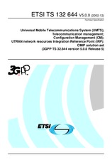 Standard ETSI TS 132644-V5.0.0 31.12.2002 preview