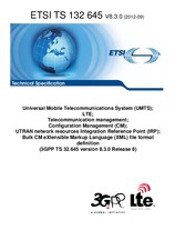 Standard ETSI TS 132645-V8.3.0 28.9.2012 preview