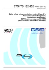 Standard ETSI TS 132652-V4.1.0 30.9.2001 preview