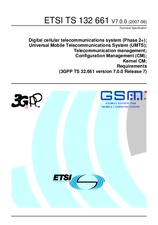 Standard ETSI TS 132661-V7.0.0 29.6.2007 preview