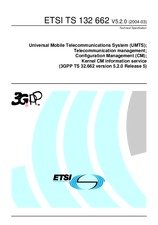 Standard ETSI TS 132662-V5.2.0 31.3.2004 preview