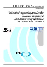 Preview ETSI TS 132665-V7.0.1 31.3.2007