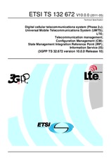 Standard ETSI TS 132672-V10.0.0 10.5.2011 preview
