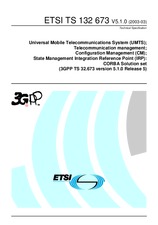 Standard ETSI TS 132673-V5.1.0 31.3.2003 preview