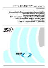 Standard ETSI TS 132675-V6.1.0 31.12.2005 preview