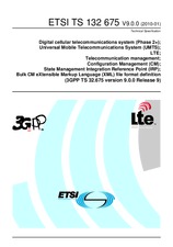 Standard ETSI TS 132675-V9.0.0 29.1.2010 preview